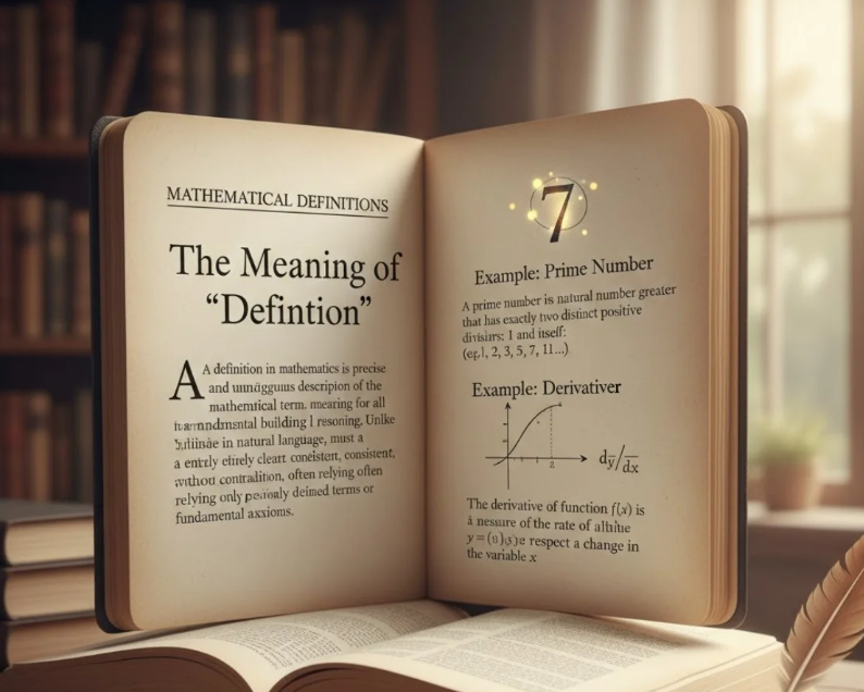 meaning of definition in math